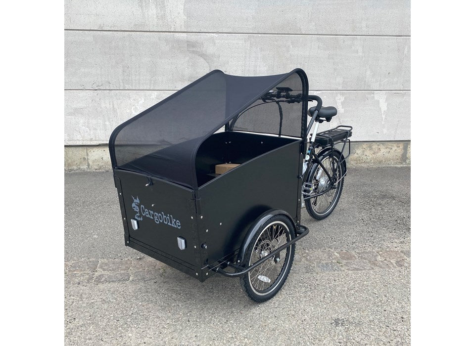 Cargobike Sonnenschutz für 2-Kinder-Verdeckrahmen – luftdurchlässiges Meshgewebe, 120 g