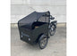 Cargobike Sonnenschutz für 2-Kinder-Verdeckrahmen – luftdurchlässiges Meshgewebe, 120 g