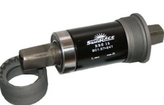Sunrace BBS15 BSA-Lager 4-kant Achslänge 122mm