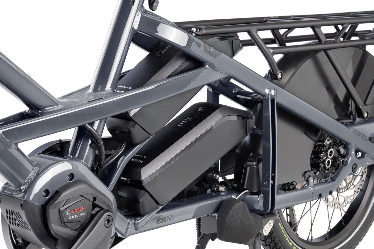 Tern GSD R14 Gen. 3 Iron Grey – Bosch DualBattery mit zwei Akkus