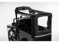 Cargobike Verdeck 4 Kinder hohe Ausführung in Schwarz, für Flex und Delight mit Holzbox